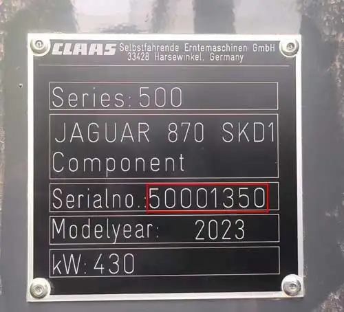 机器系列号位置说明